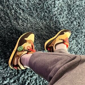 Nike Air Max 1 Travis Scott Cactus Jack Baroque Brown Shoes